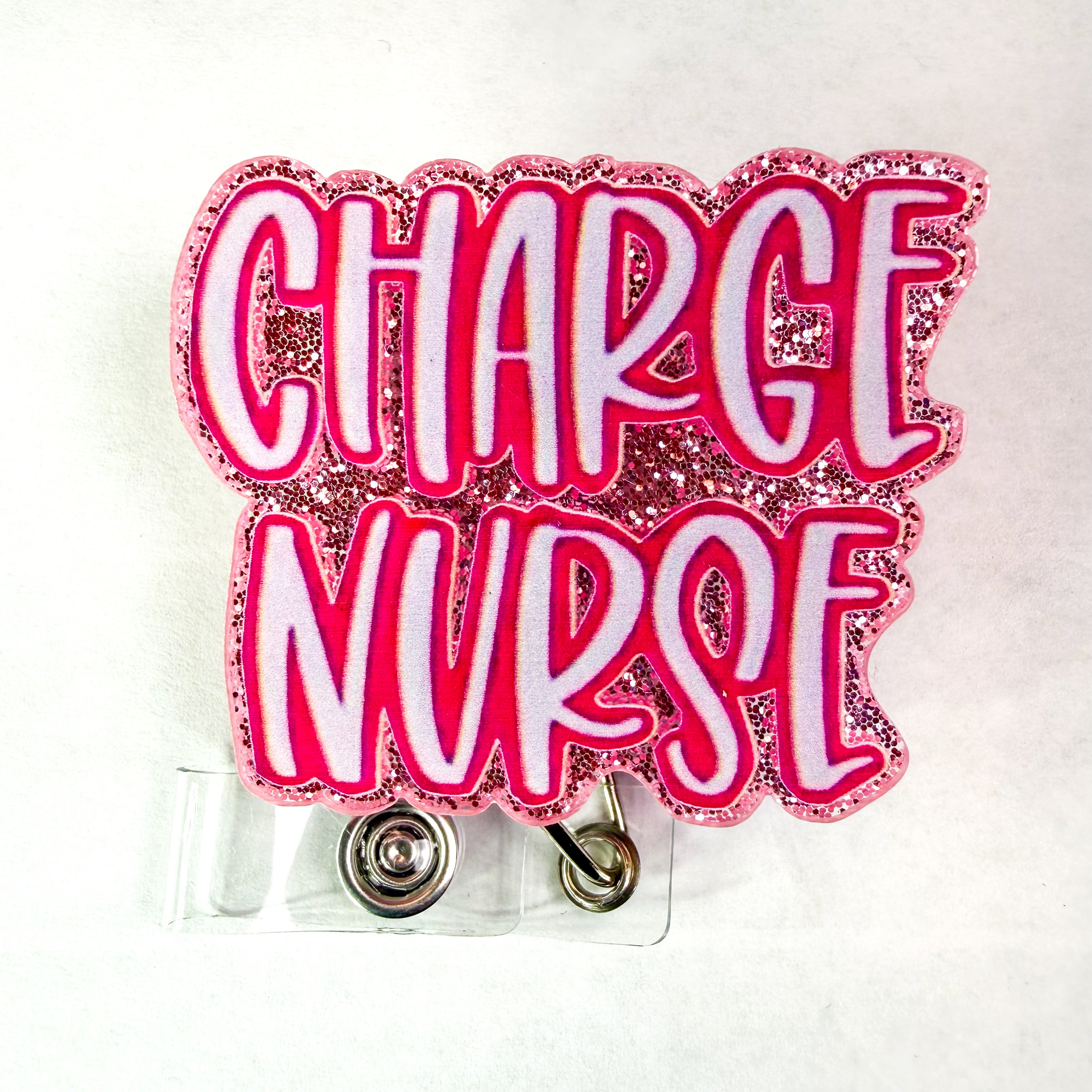 Charge Nurse Badge Reel – Full Kode